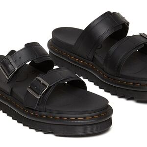 Dr. Martens Black Chunky Sole Sandals